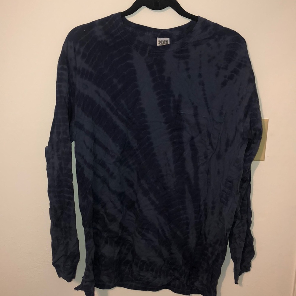 Pink campus tee long sleeve